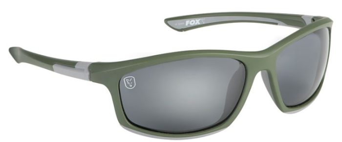 Fox Wraps Sunglasses Green/Silver & Grey